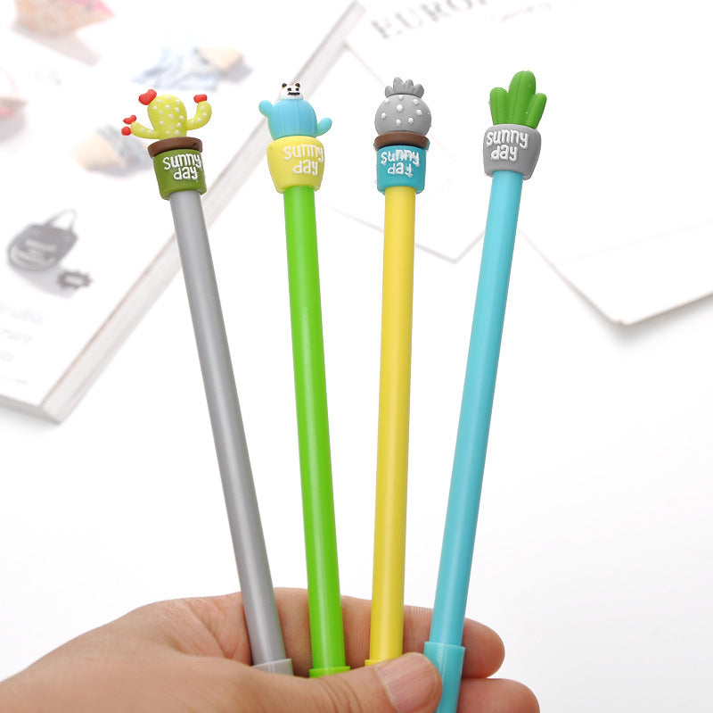 Wholesale Plastic Cartoon Neutral Pen Signature Pen